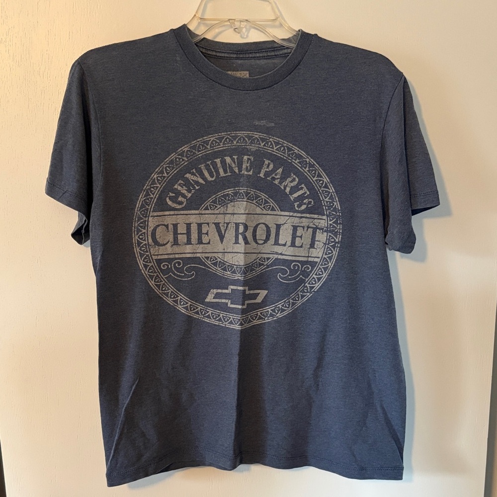 Chevrolet Genuine Parts Blue Men's Vintage T-Shirt